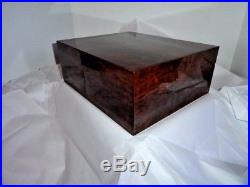 Elie Bleu Imbuya Wood Humidor 75 Count new in original box