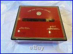 Elie Bleu Medals Red Sycamore Humidor 50 Count