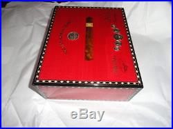 Elie Bleu Medals Red Sycamore Humidor 75 Count new in original box