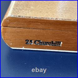 Empty Wooden Churchill PRESIDENT Of US Seal Limited Edition Cigar Box SCARCE