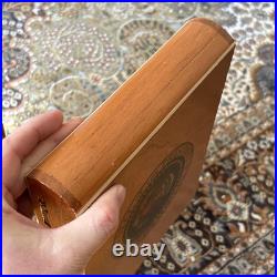 Empty Wooden Churchill PRESIDENT Of US Seal Limited Edition Cigar Box SCARCE