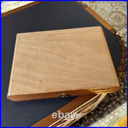 Empty Wooden Churchill PRESIDENT Of US Seal Limited Edition Cigar Box SCARCE