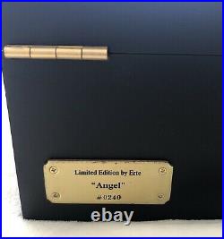 Erte Angel Humidor Cigar Box Large 15 X 11 X 5 Limited Edition #240