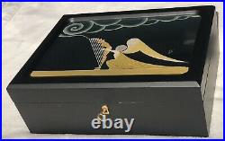Erte Angel Humidor Cigar Box Large 15 X 11 X 5 Limited Edition #240