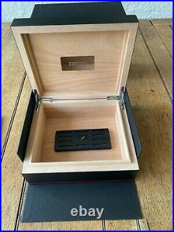FERRARI 812 Carbon Fibre Wooden Cigar Humidor and Key Holder Box with Model Car