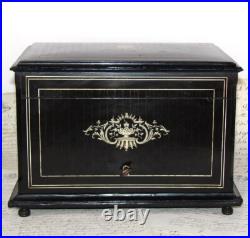 Fab Antique French TAHAN Napoleon III 12 Cigar Presenter Box, Chest, Tantalus Fab Antique French TAHAN Napoleon III 12 Cigar Presenter Box, Chest, Tantalus
