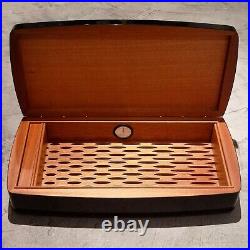 Fabulous Swiss Cigar Humidor & 10 Watches Storage / Display Box Limited Case