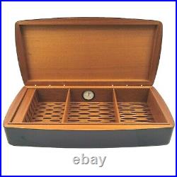 Fabulous Swiss Cigar Humidor & 10 Watches Storage / Display Box Limited Case