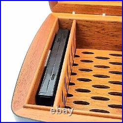 Fabulous Swiss Cigar Humidor & 10 Watches Storage / Display Box Limited Case