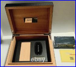 Ferrari 488 PISTA Owner Carbon Fiber Key Storage Box/Humidor Very Collectible