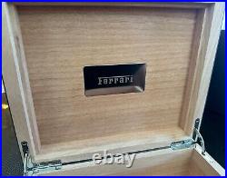 Ferrari 488 PISTA Spider Humidor Owner Key Storage Box in Carbon Fiber Rare