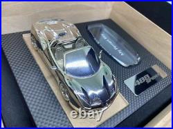 Ferrari 488 Spyder Carbon Fiber Cigar Humidor key case Box