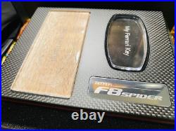 Ferrari F8 Spider Carbon Fiber Humidor Key Wood Presentation Owner Box Cigar