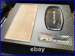 Ferrari F8 Spider Carbon Fiber Humidor Key Wood Presentation Owner Box Cigar