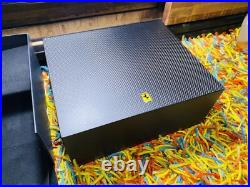 Ferrari F8 Spider Carbon Fiber Humidor Key Wood Presentation Owner Box Cigar