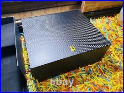 Ferrari F8 Spider Carbon Fiber Humidor Key Wood Presentation Owner Box Cigar