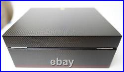 Ferrari F8 Spider Humidor Owner Key Storage Box in Carbon Fiber RARE