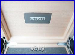 Ferrari F8 Spider Humidor Owner Key Storage Box in Carbon Fiber RARE
