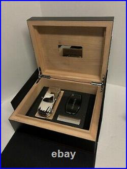 Ferrari GTC4 Lusso Carbon Fiber Cigar Humidor Key Box