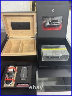 Ferrari GTC4 Lusso Model, Humidor Owner Key Storage in Carbon Collectible Box