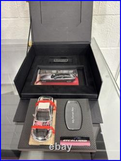Ferrari GTC4 Lusso Model, Humidor Owner Key Storage in Carbon Collectible Box