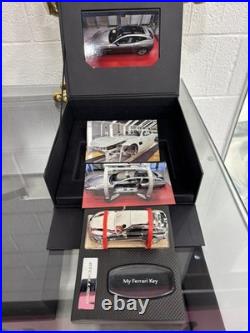 Ferrari GTC4 Lusso Model, Humidor Owner Key Storage in Carbon Collectible Box