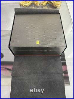 Ferrari GTC4 Lusso Model, Humidor Owner Key Storage in Carbon Collectible Box