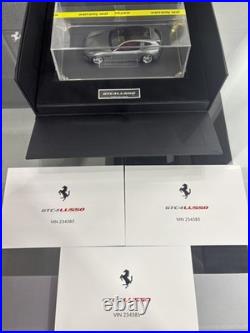Ferrari GTC4 Lusso Model, Humidor Owner Key Storage in Carbon Collectible Box