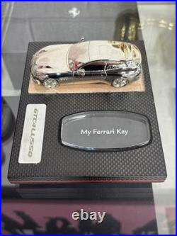 Ferrari GTC4 Lusso Model, Humidor Owner Key Storage in Carbon Collectible Box