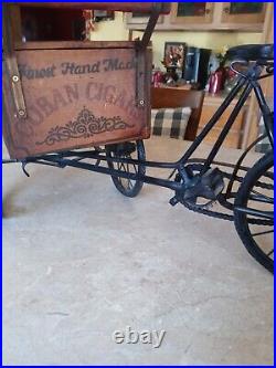 Figural Bike Cigar Humidor Box