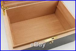 Fine Spanish Cedar Wood Cigar Box Humidors With Humidifier hygrometer GLS602