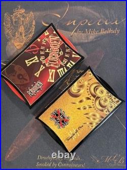 Fuente Opus X Templo de Oro 8 AND Fuente Opus X Forbidden X El Beso Cigar Boxes