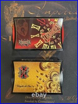 Fuente Opus X Templo de Oro 8 AND Fuente Opus X Forbidden X El Beso Cigar Boxes