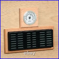 Galiner 30-50ct Cigar Humidor Cedar Wood Large Storage Box Holder With Humidifier