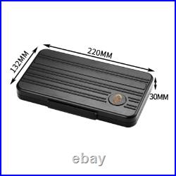 Galiner Metal Humidor 5 Slot Cigar Tubes Case Holders Outdoor Portable Gift Box Galiner Metal Humidor 5 Slot Cigar Tubes Case Holders Outdoor Portable Gift Box
