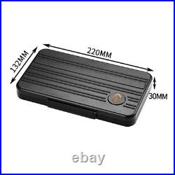 Galiner Metal Humidor 5 Slot Cigar Tubes Case Holders Outdoor Portable Gift Box Galiner Metal Humidor 5 Slot Cigar Tubes Case Holders Outdoor Portable Gift Box