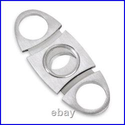 Galiner Travel 25 Slots Cigar Humidor Leather Case Humidifier Box Cigar Cutter