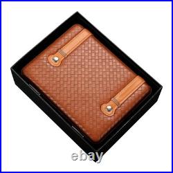 Galiner Travel 25 Slots Cigar Humidor Leather Case Humidifier Box Cigar Cutter