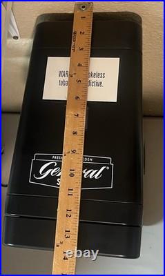 General Swedish Snus Countertop Cooler Lighted Display TESTED Open Box