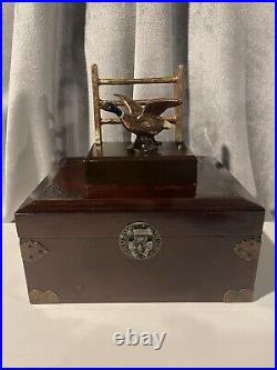 Genghis Khan Gurkha Mallard Duck Limited Edition Wooden Humidor/Box