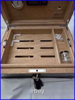 Gentili Humidor Box Embossed Crocodile Leather