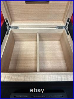 Genuine Ferrari 812 Carbon Fiber Cigar Humidor Key Box Gift Set withModel Car