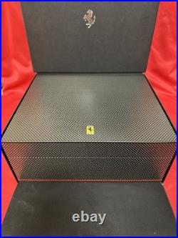 Genuine Ferrari 812 Carbon Fiber Cigar Humidor Key Box Gift Set withModel Car