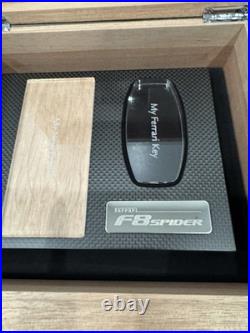 Genuine Ferrari F8 Spider Humidor Owner Collector Storage Box Extremely RARE