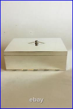 Georg Jensen Sterling Silver Cigar Box / Humidor No 329B
