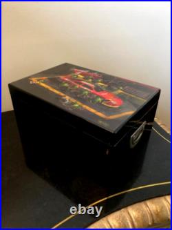 Godard NASBAR 500 HUMIDOR Cigar box RARE #36/100 COA (nascar) Race Car READ Godard NASBAR 500 HUMIDOR Cigar box RARE #36/100 COA (nascar) Race Car READ