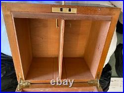 Good Quality Dunhill Solid Wood Cigar Humidor Box Good Used Condition