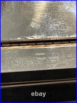 Gucci Vintage Silver/Brass Plated Cigar Box Snaffle Horsebit 8x8in 70s 80s