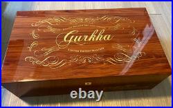 Gurkha 10th Anniversary 15 Year Cellar Reserve Humidor NO CIGARS