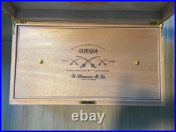 Gurkha 10th Anniversary 15 Year Cellar Reserve Humidor NO CIGARS